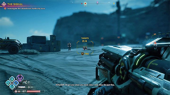 The new purpose of the trip is Abandoned Authority Base, located in the southern part of the map, in the region of Twisting Canyons - The Signal | Rage 2 Walkthrough - Main story - Rage 2 Guide