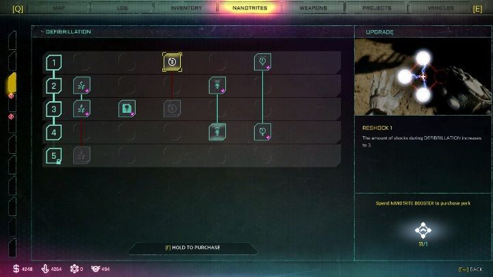 Avenging aftermath 1 - releases an electric wave that damages enemies - Defibrillation | Nanotrites in Rage 2 - Nanotrites - Rage 2 Guide