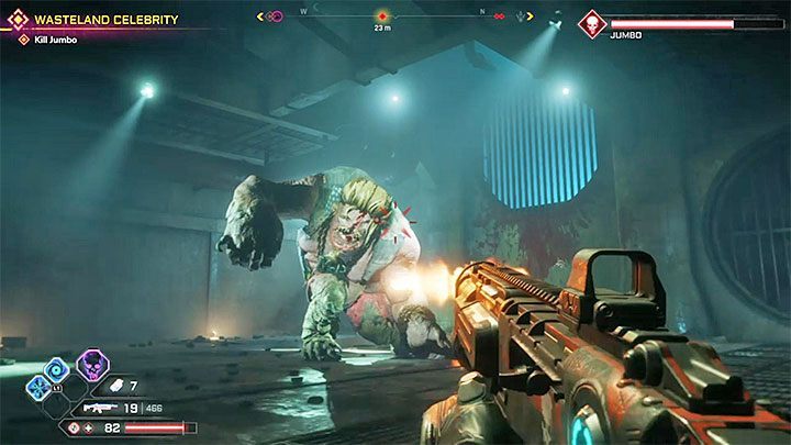Use ranged weapons to damage the boss - Wasteland Celebrity | Rage 2 Walkthrough - Main story - Rage 2 Guide