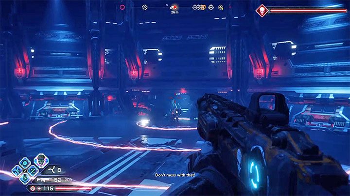 Besides shooting at you with his cannons, the boss can also create energy waves similar to those used by Authority Sentries - Double Cross | Rage 2 Walkthrough - Main story - Rage 2 Guide