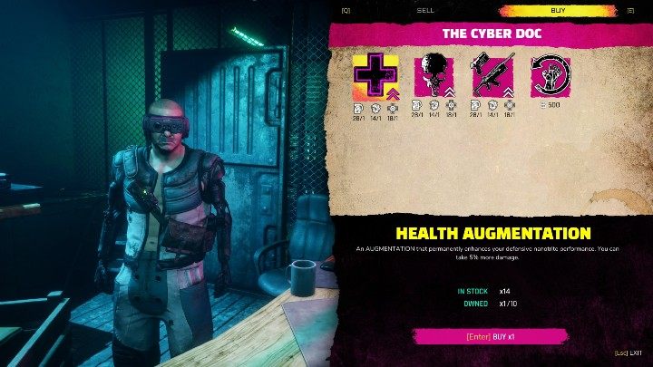 Cyber Doctor is a seller available in Wellspring - Starting tips | Rage 2 Basics - Basics - Rage 2 Guide