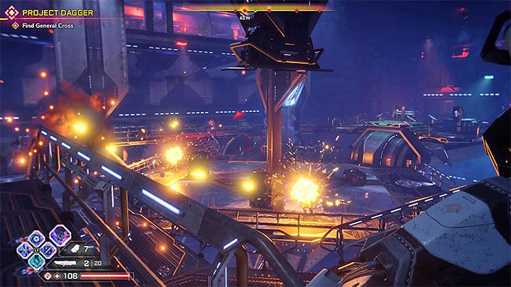 A bigger battle awaits you in the next large room - Project Dagger | Rage 2 Walkthrough - Main story - Rage 2 Guide