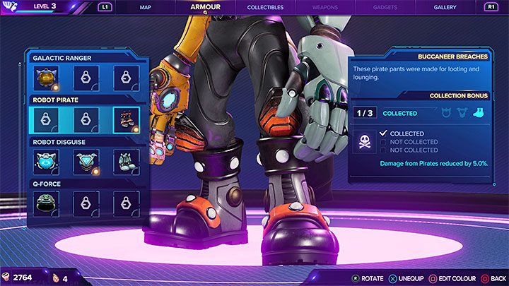 Shoes are a reward for completing the Welcoming Committee round of the Bronze Cup - Ratchet & Clank Rift Apart: Scarstu Debris Field - collectibles, list, map - Secrets and Collectibles - Ratchet & Clank Rift Apart Guide