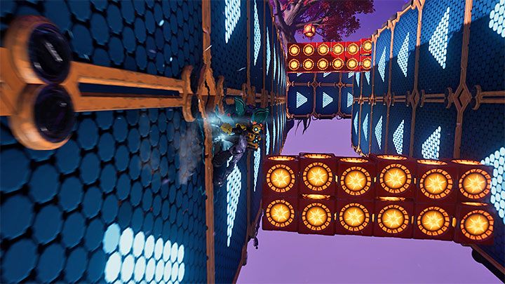 To get the collectible, you must complete an obstacle course that involves bouncing off walls to run - Ratchet & Clank Rift Apart: Savali - collectibles, list of all, map - Secrets and Collectibles - Ratchet & Clank Rift Apart Guide