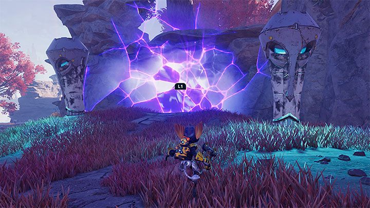 To reach the collectible, you have to explore the Pocket Dimension in the eastern part of the wastelands, a short distance west of one of the 3 temples - Ratchet & Clank Rift Apart: Savali - collectibles, list of all, map - Secrets and Collectibles - Ratchet & Clank Rift Apart Guide