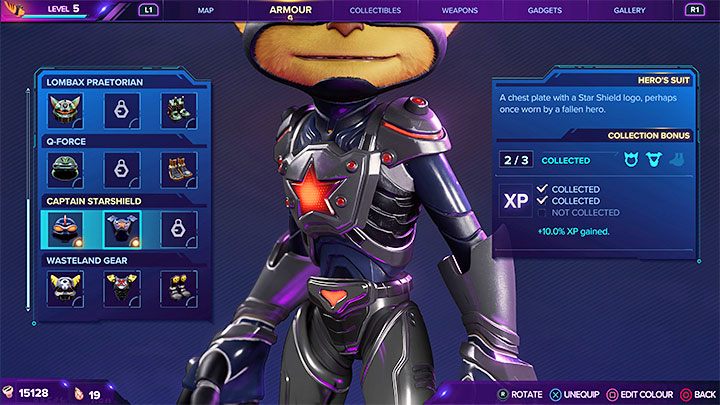 The secret you are looking for is on a stable shelf at the very end of the path - Ratchet & Clank Rift Apart: Cordelion - list of all collectibles, map - Secrets and Collectibles - Ratchet & Clank Rift Apart Guide