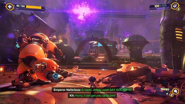 4 - Ratchet & Clank Rift Apart: Emperor Nefarious, the final boss - how to defeat him? - Bosses - Ratchet & Clank Rift Apart Guide