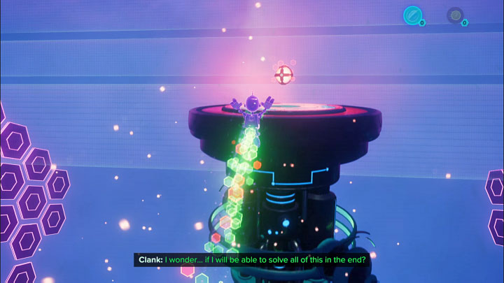 Go back to where you used the lift sphere - Ratchet & Clank Rift Apart: Investigate the Dimensional Anomaly, Rivets Hideout - walkthrough - Sargasso - Ratchet & Clank Rift Apart Guide