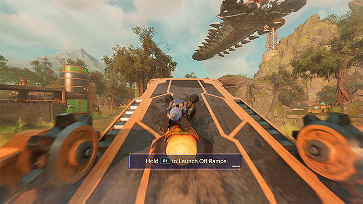 Return to the clearing where you fought Grunthor - Ratchet & Clank Rift Apart: Investigate the Dimensional Anomaly, Rivets Hideout - walkthrough - Sargasso - Ratchet & Clank Rift Apart Guide
