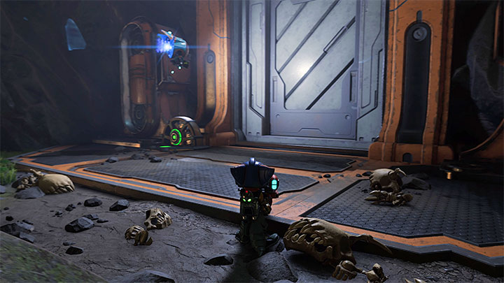 After returning to the cave, complete towards the entrance to Rivet's hideout, located at this point - Ratchet & Clank Rift Apart: Investigate the Dimensional Anomaly, Rivets Hideout - walkthrough - Sargasso - Ratchet & Clank Rift Apart Guide