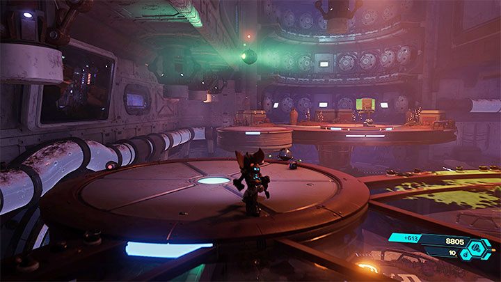 You will need to deal with even more green monsters - Ratchet & Clank Rift Apart: Find the Rubion Forge - walkthrough - Cordelion - Ratchet & Clank Rift Apart Guide