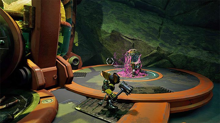 Use the elevator to reach the place where the fight with Grunthor was supposed to take place - Ratchet & Clank Rift Apart: Pirate Trials - walkthrough - Ardolis - Ratchet & Clank Rift Apart Guide
