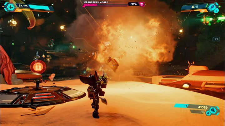 Run around the central island - Ratchet & Clank Rift Apart: Pirate Trials - walkthrough - Ardolis - Ratchet & Clank Rift Apart Guide