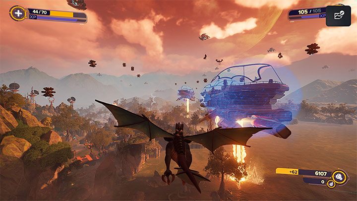 If necessary, you can attack Nefarious troops while dealing with the cores - Ratchet & Clank Rift Apart: Destroy Nefarious ships - walkthrough - Return to Sargasso - Ratchet & Clank Rift Apart Guide