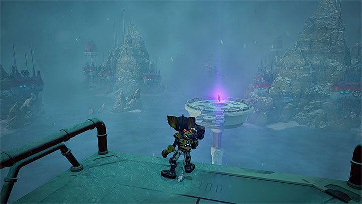 Another problematic Blizon is on the planet Cordelion - it is on an optional circular platform with a Gold Bolt - Ratchet & Clank Rift Apart: Trophies - List - Appendix - Ratchet & Clank Rift Apart Guide