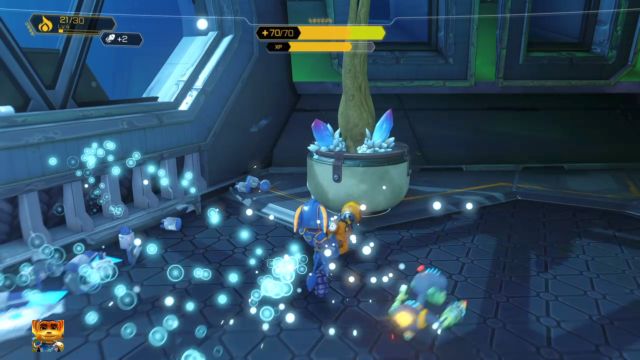 Another Raritarium deposit. - Ratchet & Clank: Deplanetizer - Walkthrough - Walkthrough - Ratchet and Clank Game Guide & Walkthrough