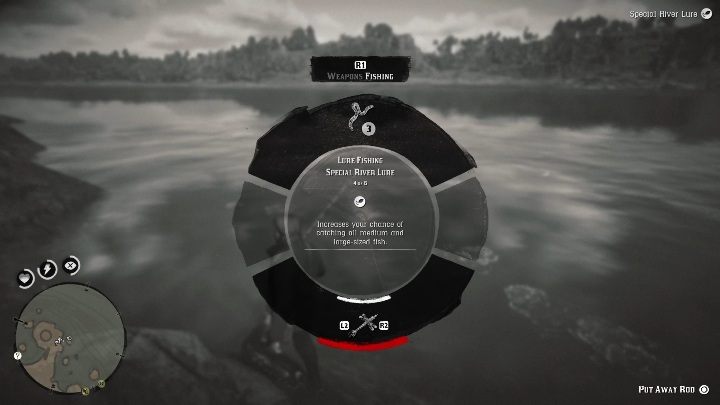 Щоб зловити легендарного сома -сома, вам потрібно використовувати спеціальну приманку річки - червоний мертвий викуп 2: легендарний сом Bullhead - карти, поради - легендарна риба - червоний мертвий викуп 2 посібник