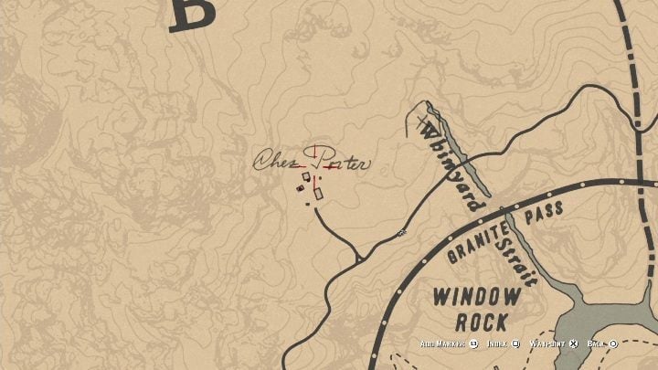 Red Redemption Treasure Map - all homesteads | gamepressure.com