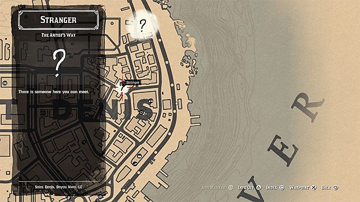Red Dead Redemption 2 The Artist S Way Walkthrough Map Red Dead Redemption 2 Guide Gamepressure Com