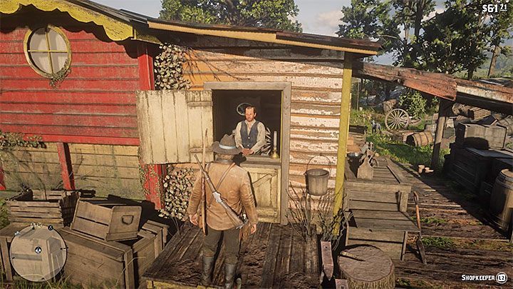 Dead Redemption 2: Fence - what services does he offer? |