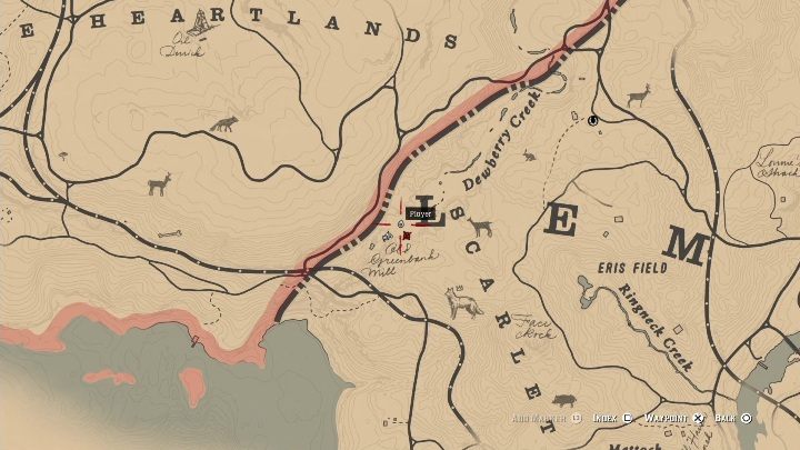 Red Dead Redemption 2: Legendary Coyote - maps, tips 