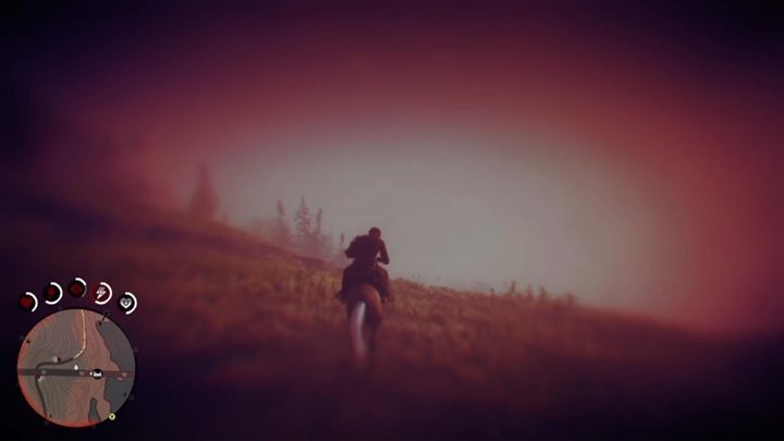 Then, you have to go right and stay close to the shore - Red Dead Redemption 2: Blessed are the Peacemakers - walkthrough - Chapter 3 - Clemens Point - Red Dead Redemption 2 Guide