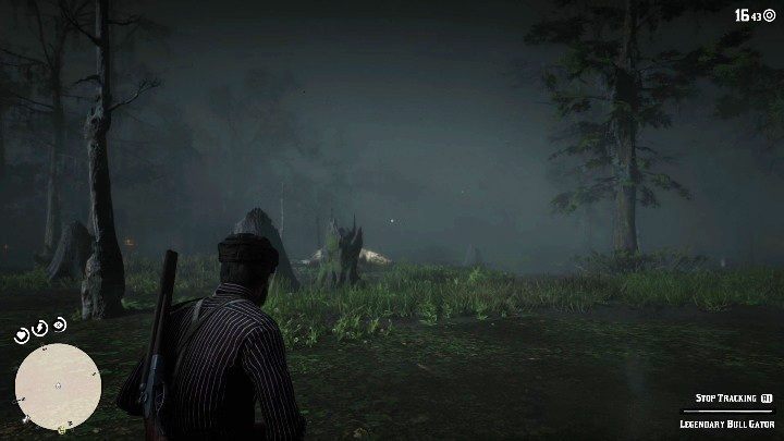 The Bull Gator requires heavier weapons - Red Dead Redemption 2: Legendary Bull Gator - maps, tips - Legendary Animals - Red Dead Redemption 2 Guide