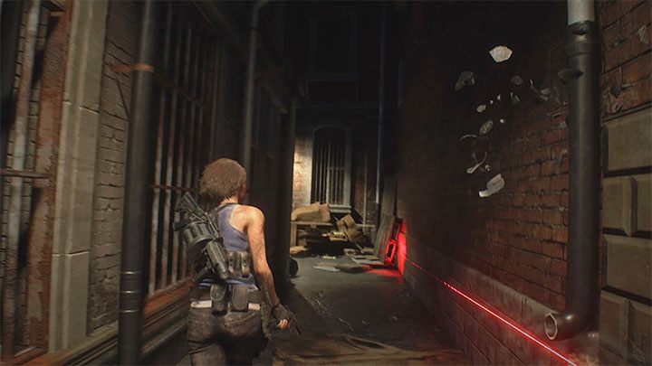 Kurz nachdem sie das Gebäude verlassen hat, wird Jill von Nemesis angegriffen, der mit einem Raketenwerfer ausgerüstet ist – Resident Evil 3: Downtown – Komplettlösung für den dritten Besuch – Komplettlösung für die Geschichte – Resident Evil 3-Leitfaden