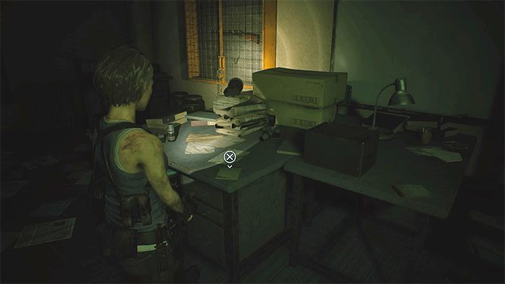 Das Memo befindet sich in einem Büroraum im Subway Office – Resident Evil 3: Geheimnisse, Sammlerstücke des Subway Office – Sammlerstücke und Geheimnisse – Resident Evil 3 Guide