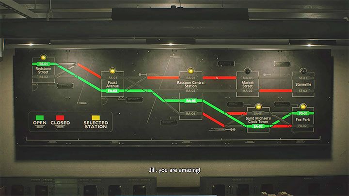 Wenn Sie die Stationen und ihre Nummern richtig ausgewählt haben, wird ein neuer Anruf aktiviert – Resident Evil 3: Rätsel „Restore Power to Subway Station“ – Rätsellösungen – Resident Evil 3 Guide