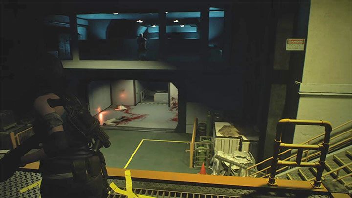 Войдя на склад, идите прямо - Головоломка склада - Решения-головоломки - Руководство Resident Evil 3
