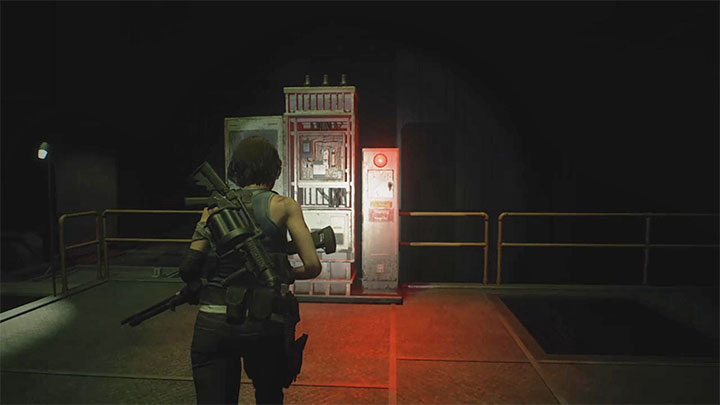 Первый предохранитель прямо перед вами - складская головоломка - Puzzle Solutions - Resident Evil 3 Guide