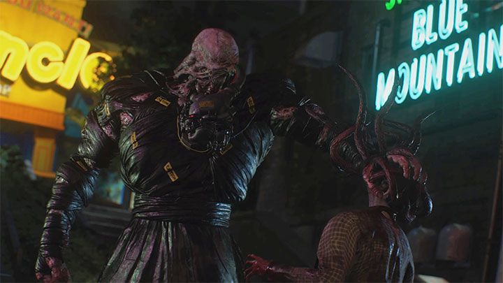 Nemesis kann normale Zombies infizieren – diese Feinde haben Parasiten auf ihren Köpfen – Resident Evil 3: Nemesis – der Hauptboss, Feind – Grundlagen – Resident Evil 3 Guide