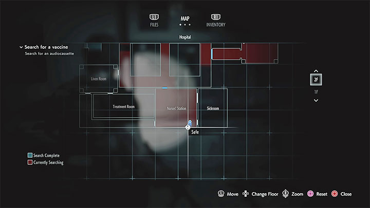 Dieser Safe befindet sich im Krankenhaus – Resident Evil 3: Safes – wie öffnet man ihn?  - FAQ – Resident Evil 3-Leitfaden