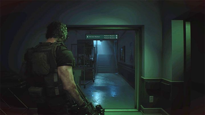 Now head west - Resident Evil 3: Hospital - Carlos walkthrough - Story walkthrough - Resident Evil 3 Guide