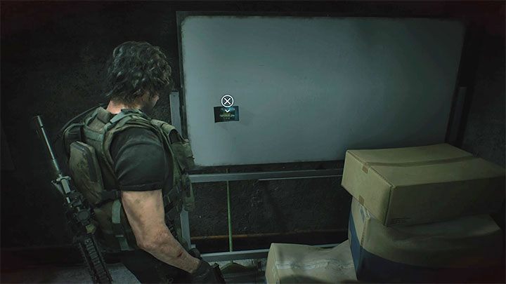 The photo with the combination required to open the cabinet hangs on the wall in the Safety Deposit Room - Resident Evil 3: Police Station secrets, collectibles - Collectibles and secrets - Resident Evil 3 Guide