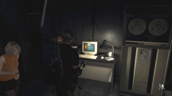 Untersuchen Sie den Computer im südlichen Teil von Luis' Labor – Resident Evil 4 Remake: Karte der Dateien – Insel – Geheimnisse – Resident Evil 4 Remake Guide