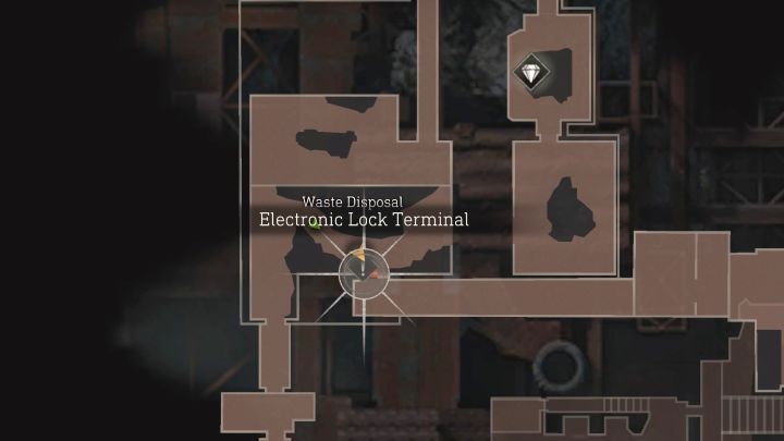 Le troisième terminal de verrouillage électronique se trouve dans la section d'élimination des déchets sur l'île - Resident Evil 4 Remake: All Locks Combinations - Puzzle Solutions - Resident Evil 4 Remake Guide
