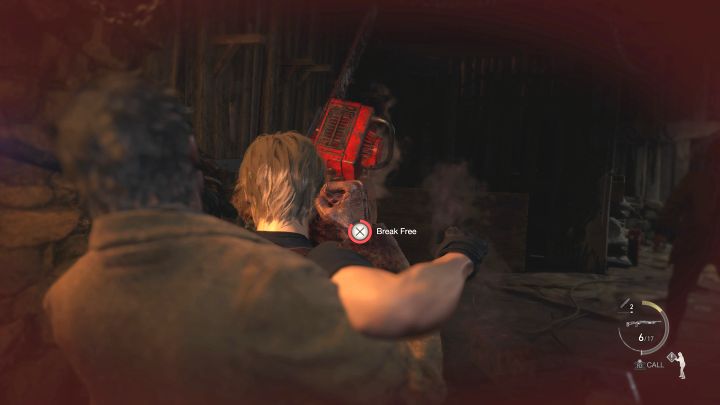 In diesem Kampf müssen Sie neben Frauen mit Kettensägen auch auf normale Feinde achten – sie werden durch die Haupttür auftauchen – Resident Evil 4 Remake: Wie besiegt man die Bosse Chainsaw Sisters?  - Bosse – Resident Evil 4 Remake Guide