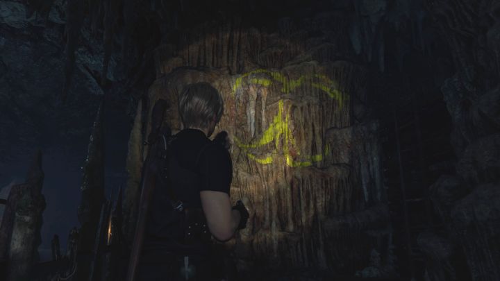 Symbol 3 – Resident Evil 4 Remake: Erwerb des Kirchenschlüssel-Rätsels (Kapitel 4).  - Rätsellösungen - Resident Evil 4 Remake Guide