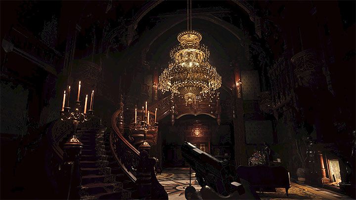 Während Sie RE8 durchlaufen, werden Sie viele dunkle Orte besuchen, die möglicherweise von einzelnen und nicht so starken Lichtquellen beleuchtet werden – Resident Evil Village: Anfängerleitfaden – Grundlagen – Resident Evil Village-Leitfaden