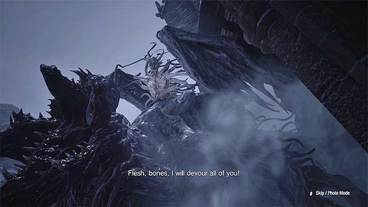 The Lady Dimitrescu fight will occur in the final part of your first visit to the castle, specifically shortly after completing the Four Angels' Busts puzzle - Resident Evil Village: Lady Dimitrescu, main fight - boss, how to defeat? - Bosses - Resident Evil Village Guide