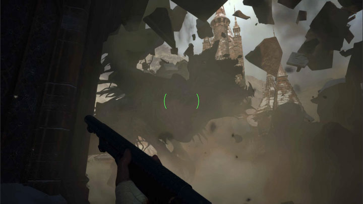 After each round of shots, retreat quickly, wait for the boss to arrive and then fire at Lady Dimitrescu - Resident Evil Village: Lady Dimitrescu, main fight - boss, how to defeat? - Bosses - Resident Evil Village Guide
