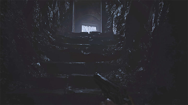 You don't have to rush anymore because the monsters are no longer hunting Ethan - Resident Evil Village: A Mine - walkthrough - Village - 1st visit - Resident Evil Village Guide
