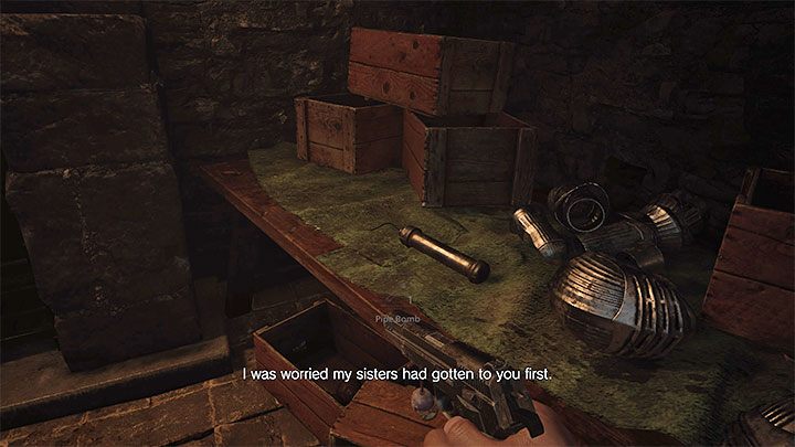 A side passage will lead you to the Armory - Resident Evil Village: Castles Courtyard - walkthrough - Dimitrescu Castle - Resident Evil Village Guide