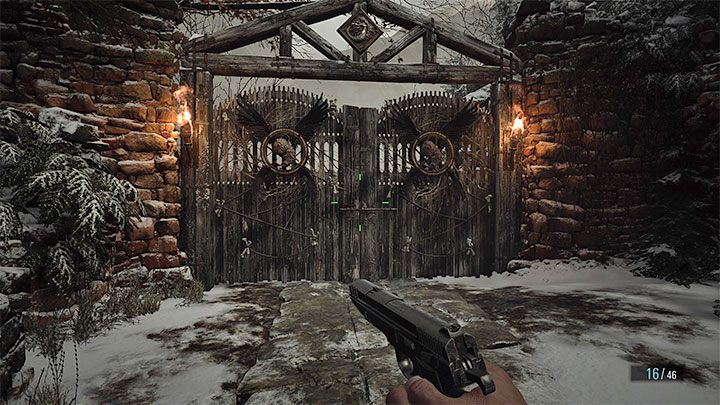 You can reach the golden chest icon for the first time when you travel to Moreau's location - Resident Evil Village: Golden Chests - map, list - Secrets & Collectibles - Resident Evil Village Guide