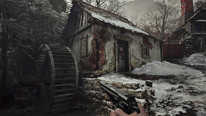 As you make your way through the village, you must watch out for the wolf - you can kill it, escape it, or sneak up on it - Resident Evil Village: Golden Chests - map, list - Secrets & Collectibles - Resident Evil Village Guide