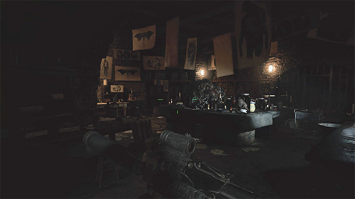All the collectibles from the final game can be found in the lab from the picture above - Resident Evil Village: Finale, Burning Village - Files, list - Files - Resident Evil Village Guide