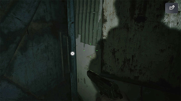 Once again, you have to start running away from the Sturm machine, which isn't very difficult - just reach the opposite end of the corridor and interact with the gate to end the mini-chase - Resident Evil Village: Exploring floor B3 - walkthrough - Factory - Resident Evil Village Guide