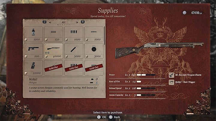 This has its advantages and disadvantages - Resident Evil Village: Weapons - list, collectibles - Secrets & Collectibles - Resident Evil Village Guide
